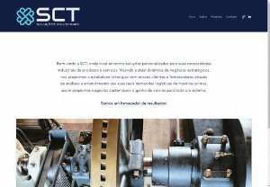 SCT SOLUÇÕES INDUSTRIAIS - Supply Chain solutions, supply of Ermeto standard hydraulic connections, valves, hoses, bearings, seals, machining, flanges, reducers, boilermaking. Strategic supply solutions.