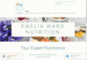 Emelia Ward Nutrition - BANT Registered Nutritionist offering personalised functional nutrition consultations for families, children and pre and post natal mothers.