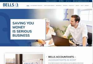 Bells Accountants - We are Bells Accountants in Kent helping save you time and money with all-round accountancy and bookkeeping services. From bookkeeping and VAT returns to payroll services and personal tax self-assessments, we are here to help you, every step of the way. As a truly local business ourselves, we are a part of our community and that community feel is important to us. 