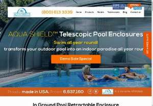 AquaShield - Best Telescopic Pool Enclosures - AquaShield - Best Telescopic Pool Enclosures!Visit us in 114 Bell Avenue, West Babylon NY, 11704 or Call us today (800) 613-3339, to schedule a consultation and explore how our innovative designs can transform your pool experience.   