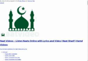 Al-Quran - Naat Videos - Listen Naats Online with Lyrics and Video | Naat Sharif | Hamd Videos - Explore a rich collection of Naat videos, Islamic naats, Naat Sharif, and more on naatvideos.com. Immerse yourself in the beauty of Islamic songs and heartfelt Hamd videos. Elevate your spiritual journey with our curated selection of soulful content.