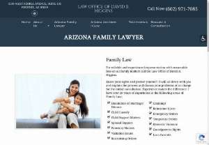 Arizona Family Lawyer - Family law matters require a delicate and compassionate approach. At Higgins Law Office, our Arizona family lawyer is dedicated to helping clients through some of the most challenging times in their lives. Whether you are dealing with a divorce, child custody dispute, or need assistance with adoption, our experienced attorney will provide you with the support and guidance you need.
