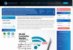 WLAN Controller Market Size, Share, &amp; Growth: Report,&nbsp;2024-2029 - The WLAN controller market is expanding rapidly due to the rising demand for seamless and high-performance wireless connectivity. These controllers manage and optimize the performance of wireless local area networks (WLANs), ensuring efficient data traffic handling and robust security.