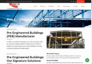 Pre Engineered Buildings | PEB Building Manufacturer | JSEP - J S ENGGPROJECTS PVT LTD (JSEPROJECTS) is a premier Indian company specializing in the design, manufacture, and supply of advanced roll forming machines and pre-engineered buildings (PEBs). With over 40 years of industry experience, JSEPROJECTS has established itself as a leader in providing innovative and high-quality manufacturing solutions that cater to a wide range of industrial applications.
