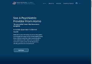 Anywhere Clinic - A Holistic Approach to Mental Health Dedicated to your well-being, Anywhere Clinic guides you through each stage of your mental health journey. Every milestone becomes a step toward a brighter, more resilient you. With holistic and neuroplastic methods to explore all the contributing factors affecting mental and emotional health.