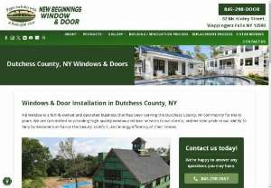 Window Installation Dutchess County NY - We offer our window installation services to clients throughout the Dutchess County area. Learn more about our window services.