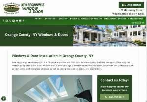 Window Installation Orange County NY - We offer our window installation services to clients throughout the Orange County area. Learn more about our window services.