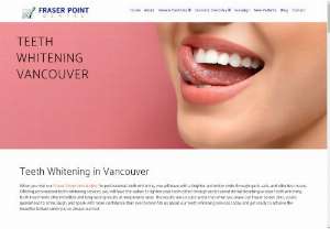 Teeth Whitening Vancouver | Laser Teeth Whitening Vancouver - Reveal a brighter smile at Fraser Point Dental in Vancouver. Experience the brilliance of laser teeth whitening for a radiant and confident grin. Schedule now!