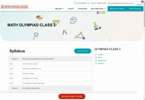 Math Olympiad Class 2 - Looking for the best online platform for Maths Olympiad Preparation for Grade 2? We provide online coaching classes for all the Maths Olympiad exams like: SOF, CREST, Silverzone, Unified Council, Humming Bird, EduHeal, ITO and ISTSE.