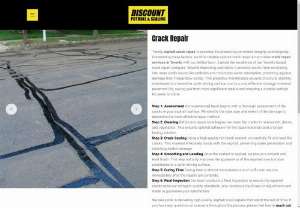 Discount Pothole and Sealing: The Premier Asphalt Crack Repair Company Toronto - Are you thinking about getting the cracks in your driveway repaired finally? Then we suggest you go check out the Discount Pothole and Sealing webpage and request a quote for the asphalt crack repair services right away. It is undoubtedly the best asphalt repair and maintenance service in Toronto.