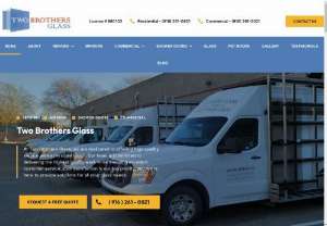 Two Brothers Glass - Two Brothers Glass, Inc. is a trusted glass company serving Sacramento and surrounding areas. We offer expert glass repairs, window installations, shower enclosures for residential and commercial clients.