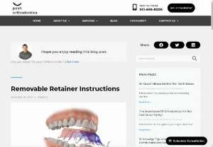 Removable Retainer Instructions - Pesh Orthodontics - DO&rsquo;S:  Insert and remove appliances VERY CAREFULLY.  Wear appliances at home and while sleeping for 12 hours a day. Further instructions will be given if necessary.  Remove appliances whenever eating.  After brushing your teeth, ALSO BRUSH the appliance in this manner: Hold the appliance in the palm of your hand.&hellip;