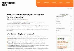 How to Connect Shopify to Instagram: Steps and Benefits - In today&rsquo;s digital age, social media platforms are crucial for e-commerce businesses looking to expand their reach and drive sales. One of the most powerful integrations for online retailers is connecting Shopify to Instagram. 