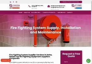 Fire fighting suppliers in Qatar - Carecom Qatar Design stands out as a trusted Fire fighting suppliers in Qatar. Concentrating on innovative fire safety solutions, we provide premier fire protection systems and firefighting devices. Renowned as one of the leading producers and fire security companies in Qatar and internationally, we focus on miraculous safety and security and protection for our customers. With our competence and innovative services, trust us to protect lives and homes efficiently.
