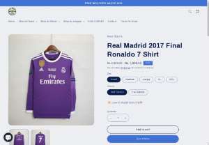 Real Madrid 2017 Final Ronaldo 7 Shirt - Premium Quality 