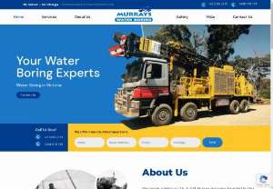 Murray Water Boring - Water Boring in Victoria. Longest established and experienced water drilling company in central Victoria. Specialists in domestic and stock. As well as irrigation and commercial water bore constructions. 