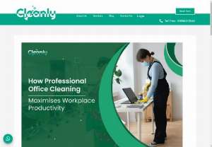 How Professional Office Cleaning Maximises Workplace Productivity - Regular cleaning can boost productivity and improve the workplace. Know how commercial office cleaning can help the offices reach cleanliness goals.
