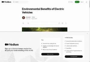 Environmental Benefits of Electric Vehicles - Electric vehicles are becoming more popular because due to the emissions released by normal vehicles. EVs are preferable due to their eco-friendly nature and cost-effectiveness and they are very helpful in eradicating harmful emissions. In this article, we are going to discuss how Evs are playing a major role in maintaining a sustainable future. 