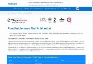  Book Food Intolerance Test in Delhi with 218 Parameters - Are you looking for a food intolerance test in Delhi? We at Mediyaar Healthcare offer the best food intolerance test in Delhi with 218+ parameters which designed to identify specific food allergies such as - Cereals (18 Tests), Dairy (9 Tests), Fish (38 Tests), Fruits (38 Tests), Meat (16 Tests) Miscellaneous, (17 Tests), Nuts (11 Tests), Spices (31 Tests), Vegetables (39 Tests). Fill up your details and get a Food intolerance test at home.