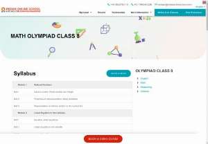 Math Olympiad Class 8 - Looking for the best online platform for Math Olympiad Preparation for Grade 8? We provide online coaching classes for all the Math Olympiad exams like: SOF, CREST, Silverzone, Unified Council, Humming Bird, EduHeal, ITO and ISTSE.