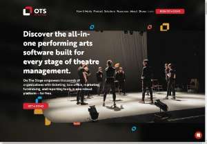 On The Stage - All-in-one performing arts software platform for online ticket sales, marketing, box office management, fundraising, reporting, and more.