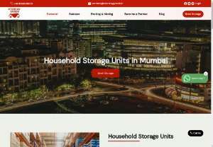 Household Storage Services in Mumbai - Store My Goods offers convenient household storage services in Mumbai, ensuring a satisfied grin on your face. Tailor the storage space to your requirements, whether for short or long-term needs, with emergency booking options and flexible return policies. 