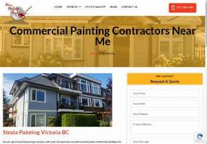 Cost-Effective Strata Painting Services in Victoria, BC | ProPalette Painting - Looking for reliable commercial painters in Victoria, BC? ProPalette Painting offers top-notch strata painting services at competitive rates. Our experienced contractors transform properties with precision and quality. Contact us today for cost-effective solutions! 