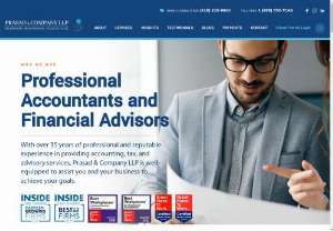 Prasad Financial Advisors - Prasad and Company LLP provides expert accounting, tax, and advisory services, leveraging over 35 years of experience to support the financial success of your business. Phone: +1 416-639-9710 Address: 7699 Yonge St, Thornhill, ON L3T 1Z5, Canada