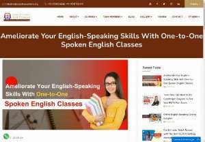 One-To-One Spoken English Classes - In this globalised and interconnected world, the ability to communicate has never been more pivotal. English speaking is no longer just a status symbol, it is now a necessity for a successful future. Whether you want to settle abroad or want a successful career in India, English is your prime requirement. Your capability to speak English fluently promises you a better career and growth prospects.  