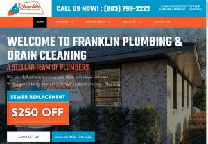 Franklin Plumbing & Drain Cleaning - At Franklin Plumbing & Drain Cleaning, we provide a wide range of services to help our clients keep their plumbing systems in great condition. We've become a mainstay of our community by providing turnkey plumbing, gas, and drain cleaning services that homeowners can always rely on. The professionals at our Columbia plumbing company always strive to provide the highest quality workmanship possible, and we can always guarantee your complete satisfaction with our work.