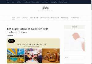 Top Event Venues in Delhi for Your Exclusive Events - The level of party Delhites do is probably not everyone&rsquo;s cup of tea. No, we are not talking just about the elite parties, we are talking about weddings, birthdays, iconic milestone anniversaries, and even the jagratas, Mata Ki Chowki, that people arrange. Every event is taken care of with great attention to detail, and one thing that can never be missed is selecting the right Event venues in Delhi.