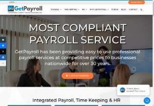 GetPayroll - GetPayroll provides expert payroll services and compliance solutions designed for businesses of all sizes across the United States. With over 30 years of industry experience, we offer a range of services including payroll processing, tax filing, HR support, and compliance management. Our dedicated team ensures accuracy, security, and efficiency, helping you navigate complex payroll regulations and avoid costly errors.