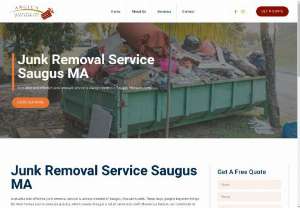 Expert Junk Removal Services in Saugus, MA: Declutter with Confidence - Need to clean up your Saugus, Massachusetts residence or place of business? There is no other place to look! For more than 20 years, Angie&#039;s junk Removal has been offering the neighborhood top-notch, specially tailored cleanout and junk expulsion services. We understand how intense and stressful it can be to get rid of undesirable things, whether they be construction waste, old furniture, or appliances. We offer a range of Junk Removal services in Saugus, Massachusetts, for...