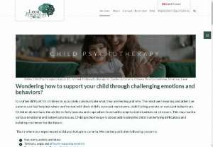 CHILD PSYCHOTHERAPY - Children do not have the ability to fully process and cope when faced with complicated situations or stressors. This may lead to various emotional and behavioural issues. Child psychotherapy is about addressing the child&rsquo;s underlying difficulties and building resilience for the future.