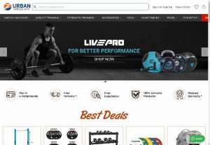 Gym Equipment and Accessories in UAE - Urban Fitness Cart is a leading online retailer of gym equipment and home gym accessories based in the UAE. Our mission is to provide our customers with the highest quality products at competitive prices, while also delivering exceptional customer service and expert advice to help them achieve their fitness goals.