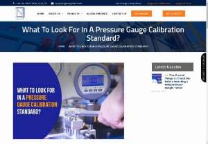 Key Features of a Reliable Pressure Gauge Calibration Standard - Choosing the right pressure gauge calibration standard is crucial for accurate measurements. Look for high precision and stability to ensure consistent and reliable results. Evaluate the calibration range to match your specific pressure requirements.