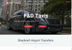 F &amp; D Taxis Bracknell - Welcome to F &amp; D Taxis Bracknell, where we provide outstanding chauffeur services in Bracknell, UK, by fusing professionalism and a personal touch. Every customer receives a flawless and enjoyable travel experience from our highly qualified crew, along with efficient airport transfers. We provide executive cars, day chauffeur hiring, school runs, hospital transfers, gym transfers, and parcel delivery for both individual and business travellers. You can book a trip at any moment...