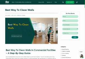 Best Way To Clean Walls - Spotless walls will impress the first wist of the customer and avoid bad smells. Clean the walls effortlessly with our expert tips, simple techniques, and suitable cleaning solutions to maintain a clean appearance in your office without hassle. Find the best ways to clean the walls and maintain their cleanliness.
