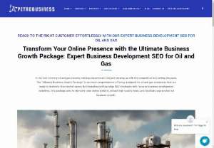 seo for oil and gas - Petrobusiness Business Growth SEO and Digital Marketing for Oil and Gas 
