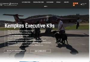 germanshepherd - Kempkes Executive K9 offers the most highly-trained Executive Protection dogs in the world, the perfect dog to protect you and your family. 