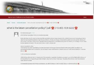 what is the latam cancellation policy? (call ☎️.) +1-855 -919-6222 ☎️ - When planning a trip, it&#039;s crucial to understand the cancellation policies of your chosen airline. LATAM Airlines, one of the leading carriers in Latin America, has specific guidelines regarding cancellations, refunds, and changes. Knowing these policies can save you time, money, and stress if your travel plans change. Here&rsquo;s a detailed look at LATAM Airlines&#039; cancellation policy and how it works. you can always contact LATAM Airlines customer service at...