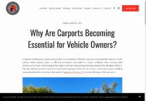 Why Are Carports Becoming Essential for Vehicle Owners? - Safeguard your vehicles in Yukon, OK, with metal carports, catering to residential and commercial needs while aligning with sustainable and technological trends.
