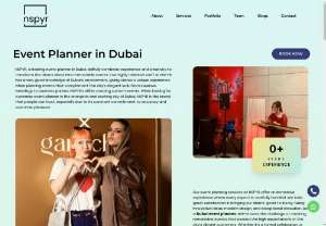Event Planner in Dubai - As the leading company of event planning in Dubai, NSPYR defines quality in creating unmatched experiences. NSPYR is Famous for its creativity, careful planning, and cultural strength, NSPYR brings ideas to life with a dedication that goes above and beyond. NSPYR&rsquo;s dedicated staff makes sure every detail is carefully chosen, no matter if they are planning expensive weddings, business events, or social gatherings. This results in events that are boosted to remarkable heights.