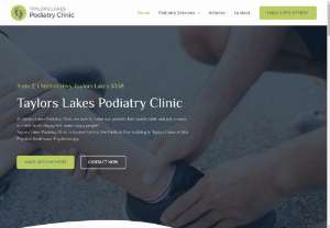 Taylors Lakes Podiatry Clinic - Welcome to Taylors Lakes Podiatry Clinic, where we take the utmost care of your foot health. We&#039;re a team of skilled podiatrists who believe in providing you relaxation for every one of your discomfort, whether it&#039;s foot pain, diabetic foot care, children&#039;s foot care or looking to maintain optimal foot health, we&#039;re there for you. Contact us today for consultation and start your journey towards a joyful, vibrant feet!