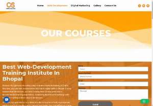 Elevate Your Skills with Web Development Courses in Bhopal at Orphic Training Institute - Are you looking to enhance your career with cutting-edge web development courses in Bhopal? Orphic Training Institute offers comprehensive web development courses in Bhopal designed to equip you with the skills needed to excel in the digital world. Our expert-led web development courses in Bhopal cover everything from basic HTML and CSS to advanced JavaScript and frameworks. Join Orphic Training Institute today and take the first step towards becoming a proficient web developer in Bhopal.