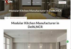 Modular Kitchen Manufacturer in Delhi,NCR - Ikon World, being your one-stop shop for top-notch modular kitchen manufacturers in Delhi NCR, understands that the kitchen is the heart of the home. The place where meals are created, memories are made, and home-makers spend most of their day. Owing to it, we&rsquo;re dedicated to crafting modular kitchens that are not only stylish and functional but also perfectly suited to your unique needs and cooking style. 