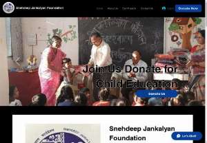 Snehdeep Jankalyan Foundation  - Our organization started on very small scale in Kashewadi slum in Bhavanipeth area with a charitable clinic and three balwadis and gradually increased over the years in several communities covering more than 2 lakh populations. Snehdeep has implemented projects on health and nutrition, combating malnutrition (CoMAL), immunization among 0- 5 age children, spreading awareness on contraceptives, prevention, early detection, and treatment of tuberculosis, awareness and detection of HIV/AIDS...