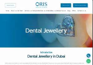 Dental Jewellery in Dubai | Teeth Jewellery in Dubai - Add a sparkle with Dental Jewellery to your pearly white smile, you can have the sparkling crystal glass design or twinkle of ruby on your teeth.