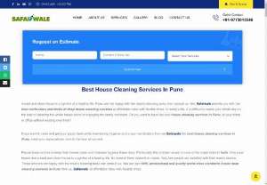 House Cleaning Services In Pune - If you are looking for house cleaning service in Pune, then visit our website and book your service today