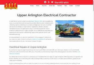 Trusted Upper Arlington Electrical Contractor - Safe Electric is your premier Upper Arlington Electrical Contractor. Specializing in a wide range of services, including electrical repairs, inspections, and whole-home surge protection, our skilled electricians are dedicated to delivering reliable, efficient, and code-compliant solutions. With years of expertise, we promptly address electrical issues, ensuring your home&#039;s safety and functionality. Schedule an appointment today for expert electrical services that Upper...